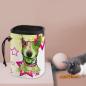 Preview: NomNom Bag Bärbel - Leckerchenbeutel, Leckerli, Futterbeutel, bunt, Oxfordstoff, Mix, Mischling, SOKA, Listenhund, Bullterrier, Bulli